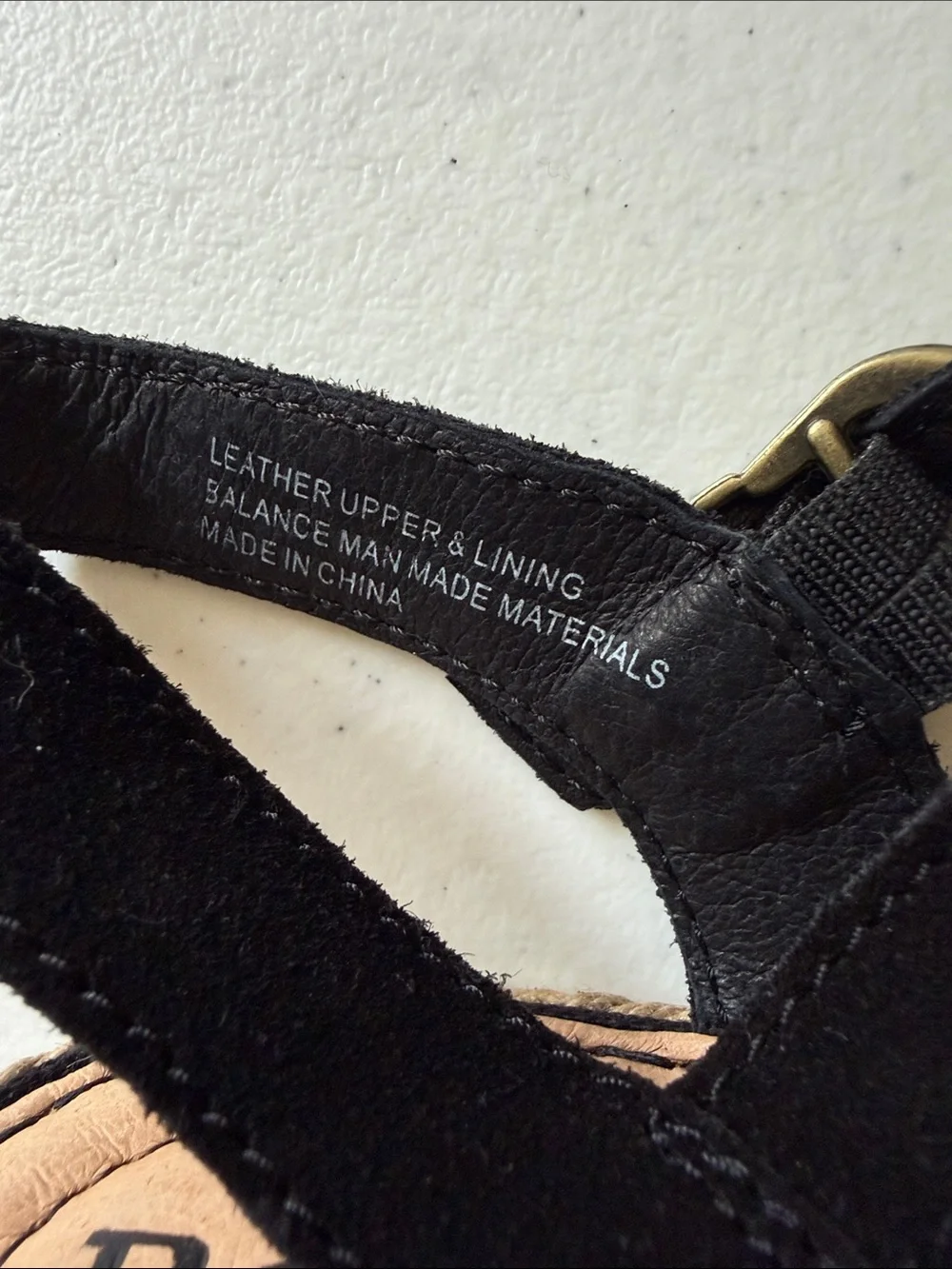 Born Black Bow Espadrille Wedge Sandals
